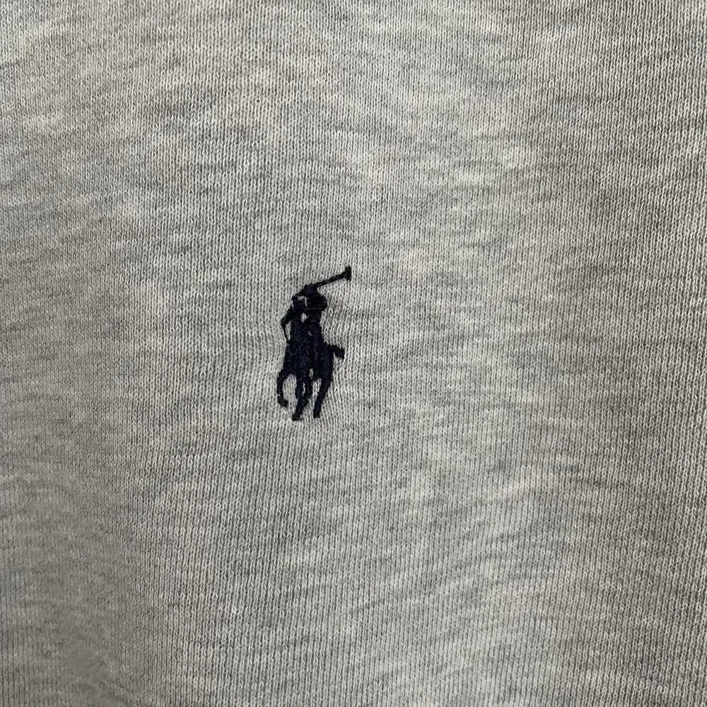 Vintage Polo Ralph Lauren Grey Sweatshirt Men’s Size Large Casual Y2K 90s**